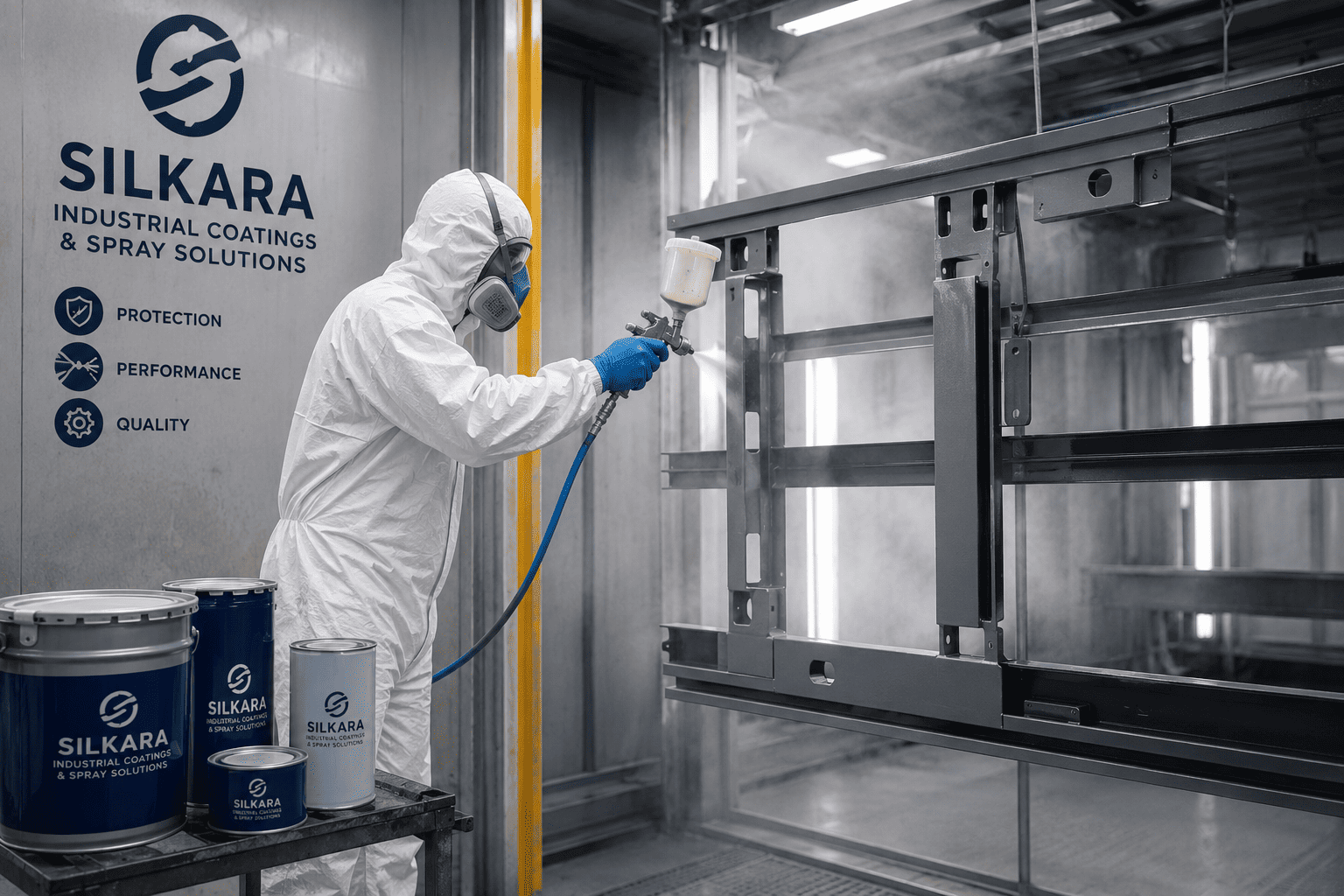 Spray production
